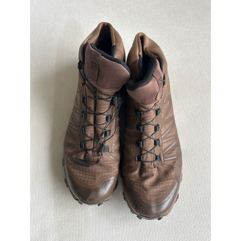 Salomon Speedcross 4 Mid Brown Trail Hiking Boots Mens 10.5 379499